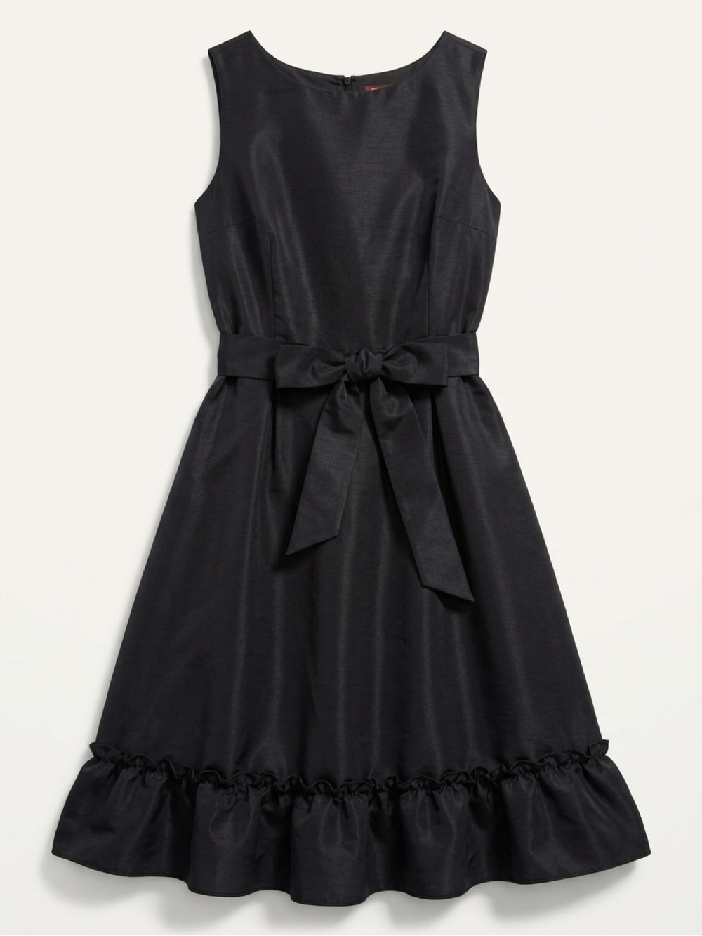Oscar de la Renta Black Bow tie dress NWTs vintage Size 16